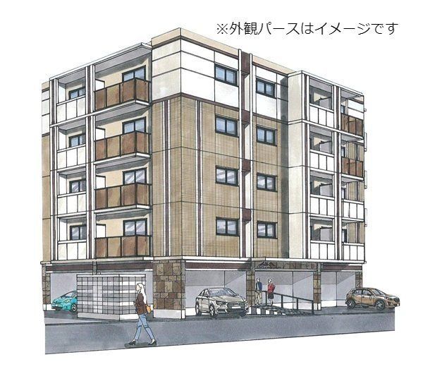 クラージュ岩見の建物外観