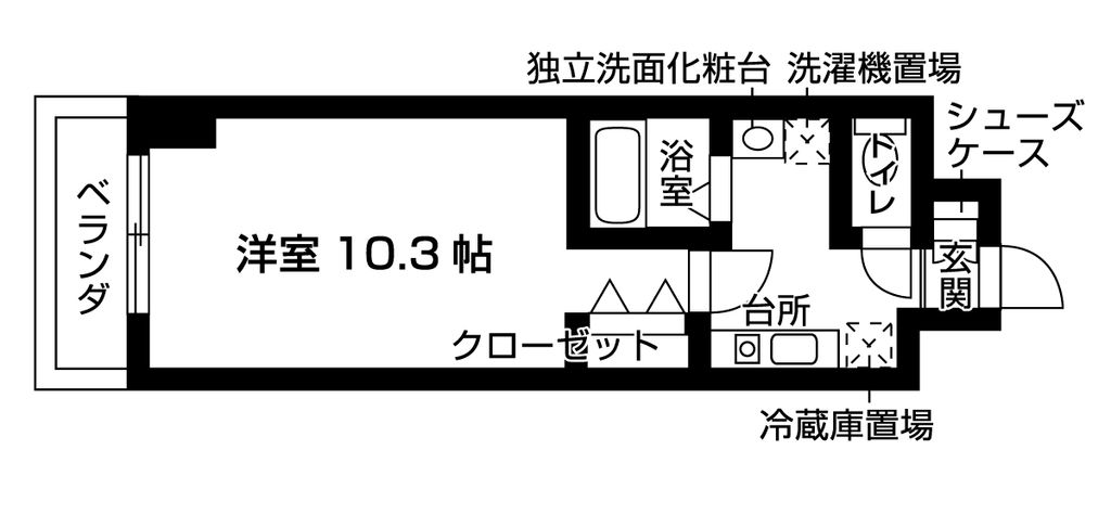 WELLコート山手の間取り