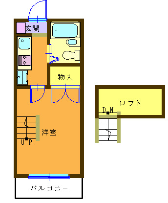 ロジュマン駒形IIの間取り写真
