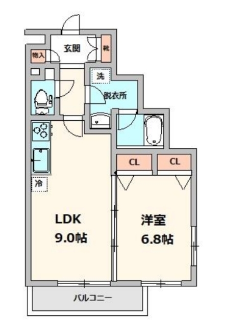 ＢｏｎｄｓＴｅｒｒａｃｅ石神井公園の間取り