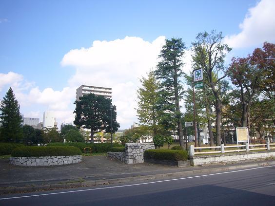 【スカイハイム水戸の公園】