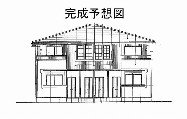 シャルマンＢの建物外観