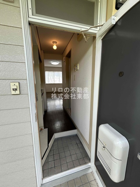 玄関　玄関から見たお部屋です☆