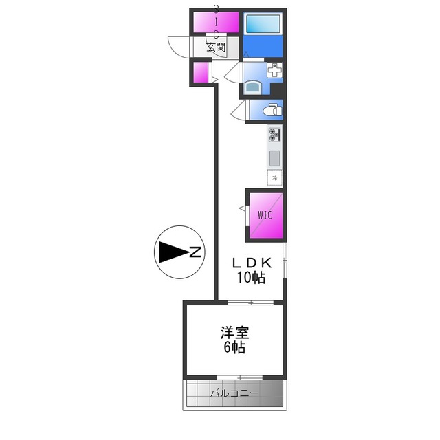 コルヌコピアの間取り