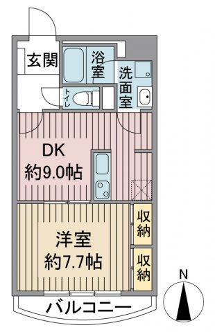 セントアロマの間取り