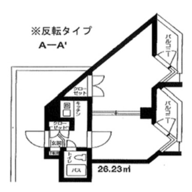 ステータス高倉の間取り