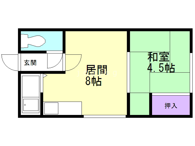 中村ハウスの間取り