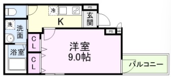 フジパレス河内山本サウスの間取り