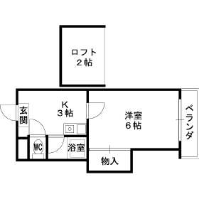 ウインライフ山本の間取り