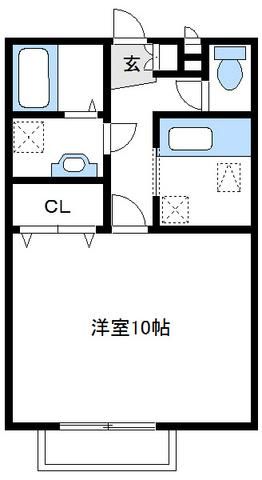 ラ・プラージュの間取り