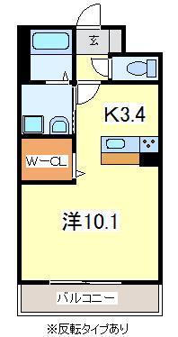 コルトーナ弐番館の間取り