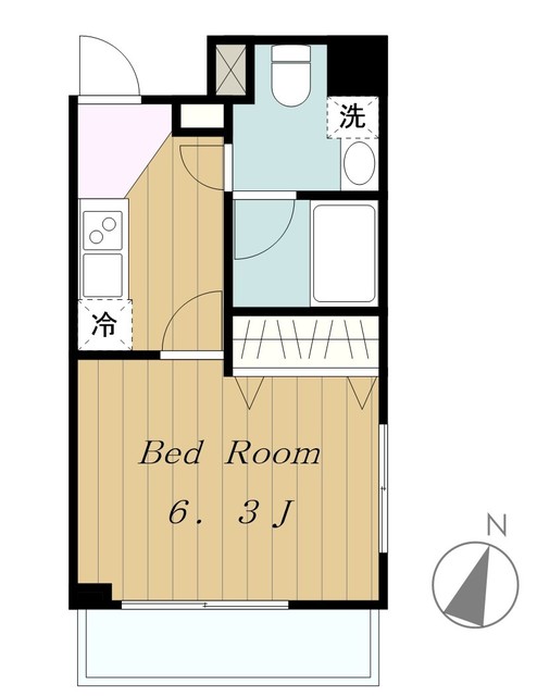 【町田市原町田のマンションの間取り】