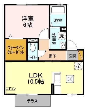 パルモア I・IIの間取り