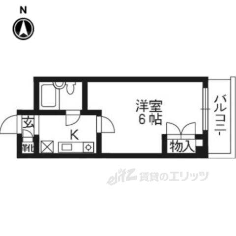 メゾンエスポートの間取り