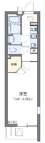 クレイノビッグアローの間取り