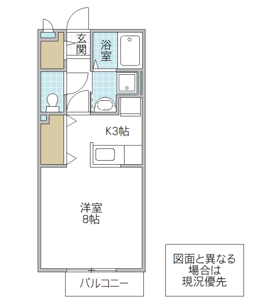 サン・エム B棟の間取り