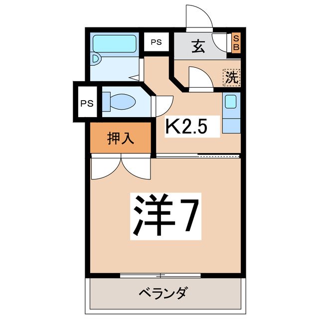 メイリリー幸町の間取り