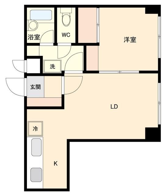 日神パレステージ東長崎の間取り