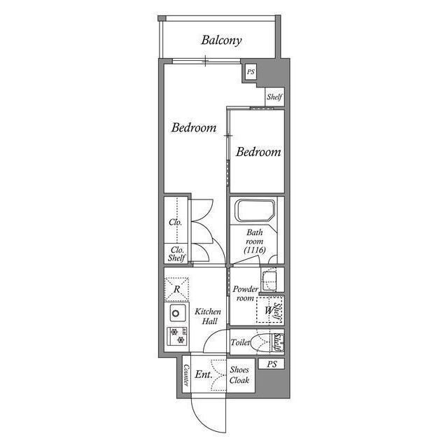 ACP Residence 亀戸の間取り