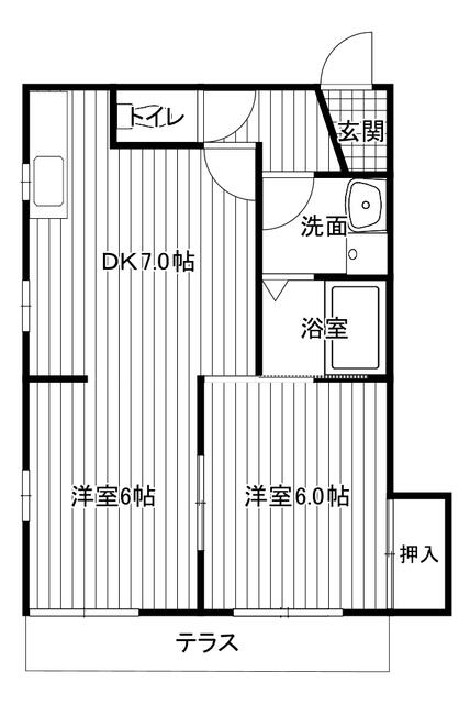 プロテージスダの間取り