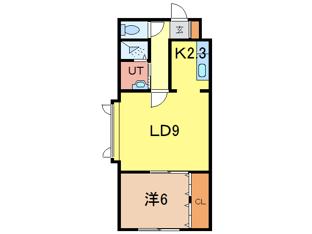 ＡＭＵ５・２３の間取り