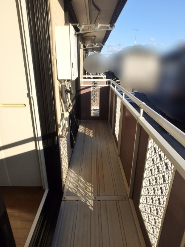 バルコニー　図面と現状に相違がある場合には現状を優先