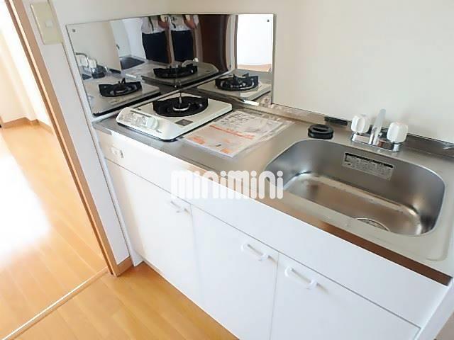 キッチン　使い勝手のいいキッチンスペースでお料理もはかどります