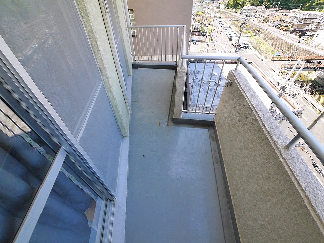 バルコニー　落ち着いた時間を過ごせるバルコニーです