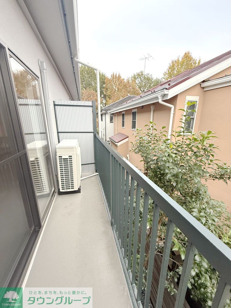 バルコニー　タウンハウジング調布店まで♪