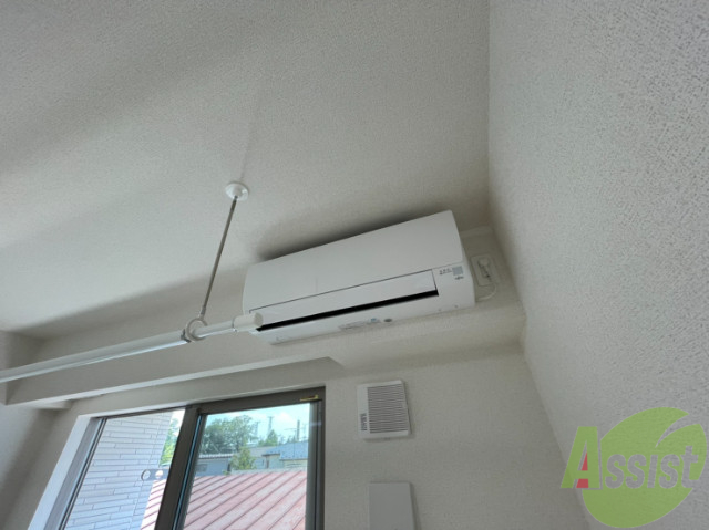 その他設備　エアコンは設置済です。寒暖対策はバッチリです。