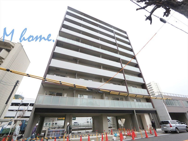 建物外観　外観　防犯カメラ　オートロック　宅配ＢＯＸ　外壁タイル張り