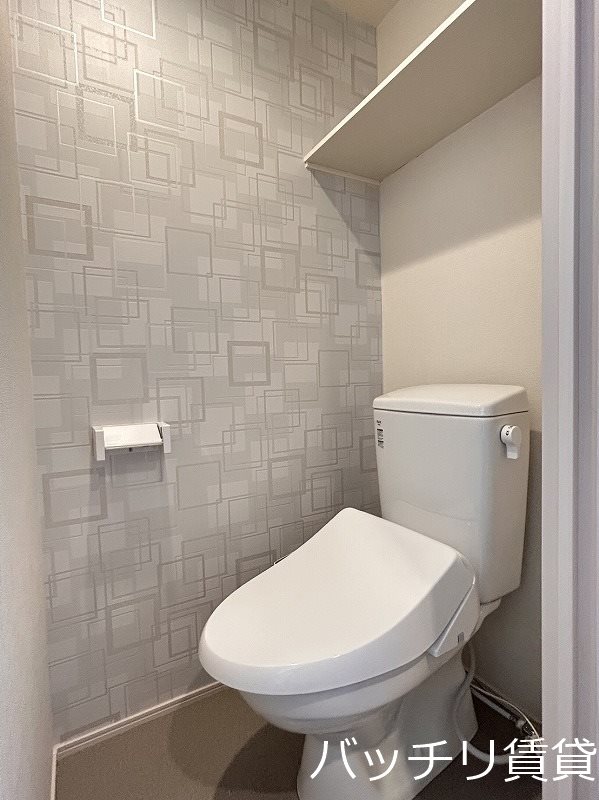トイレ　建築中の為　同型タイプの写真になります　現状優先
