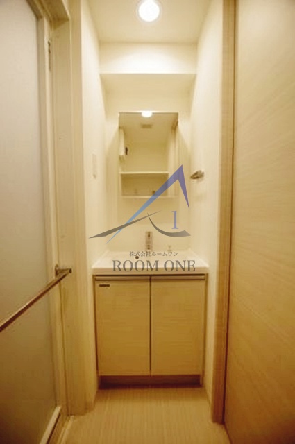 洗面設備　洗面台です。