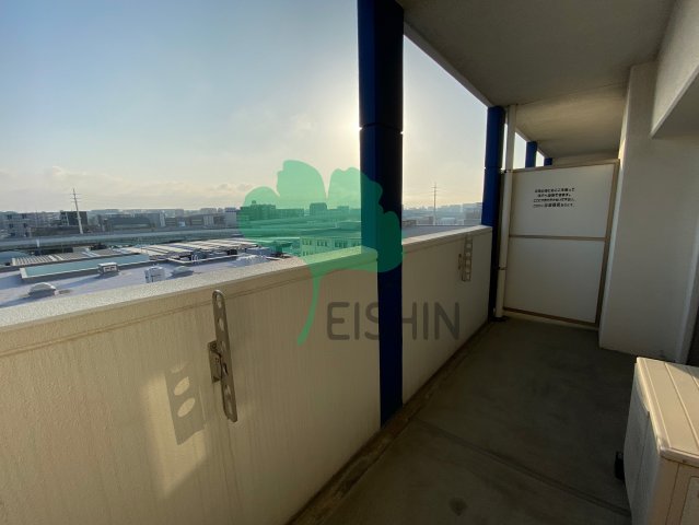 バルコニー　日当たりの良いバルコニーです！