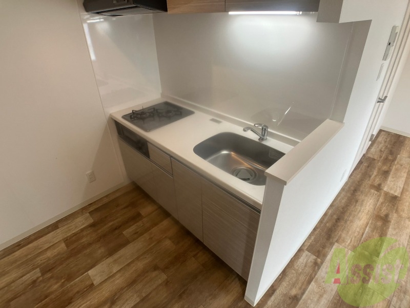 キッチン　キッチンはスペースも広々していて使いやすそうですよ！