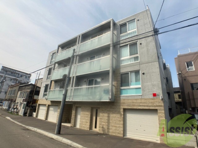 建物外観　札幌市東区北十七条東「ＢａｌｂｏｎｉＮ１７」