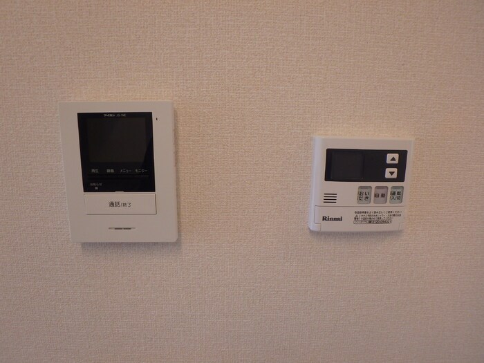 セキュリティ　ＴＶモニター付きインターホンで来客者の確認ができ安心！