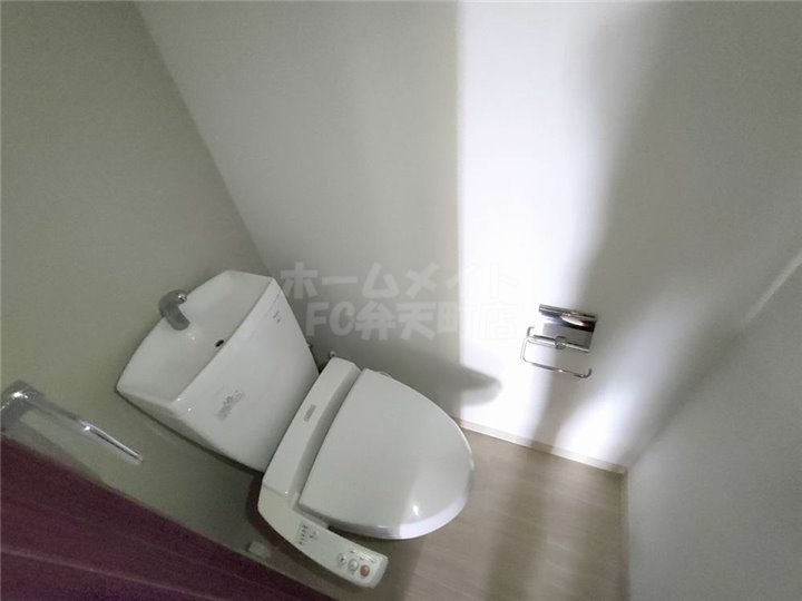 トイレ　ゆったりとした空間のトイレです