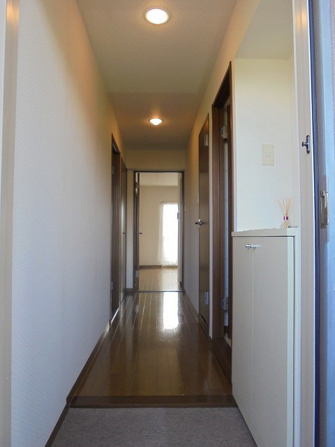 玄関　写真は303号室です