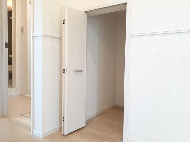 収納　大きなスペースがあり、収納には困りません