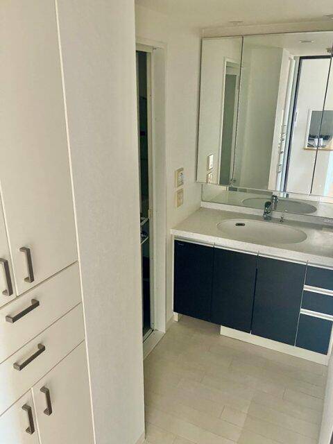 洗面設備　人気の独立洗面所