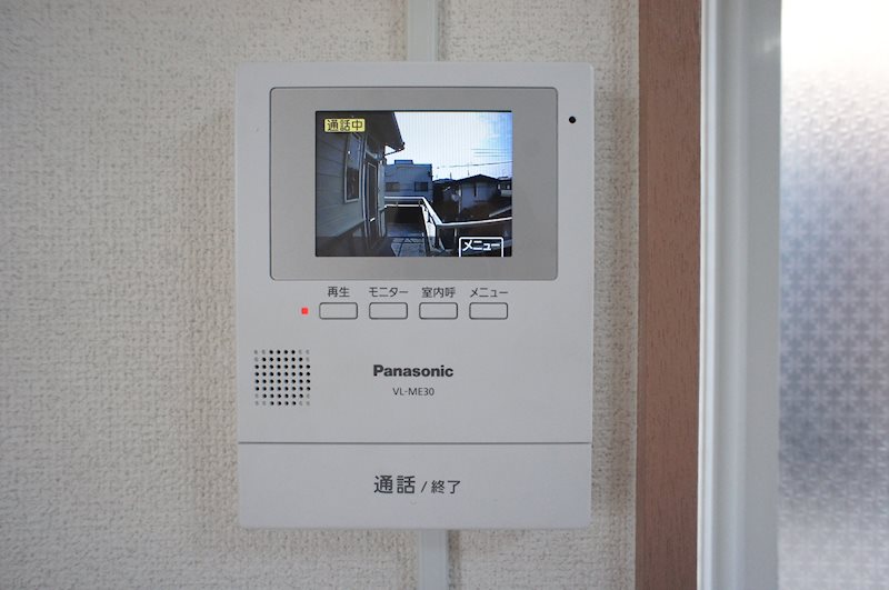 セキュリティ　来客時に便利なＴＶモニターホン
