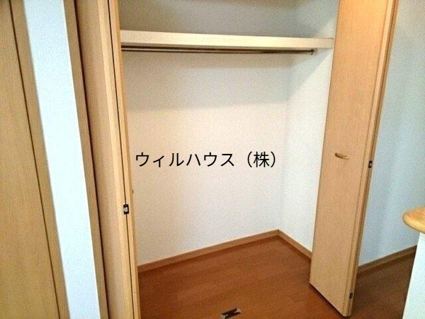 収納　クローゼット！