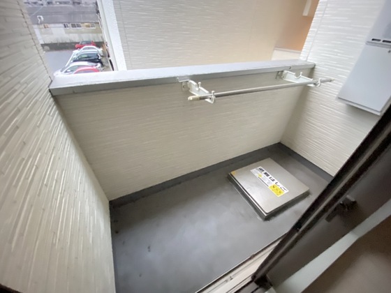 バルコニー　※別部屋の写真です