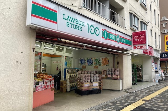 コンビニ　ローソンストア100　渋谷店（コンビニ）まで456m
