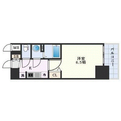 ララプレイス天王寺シエロの間取り写真