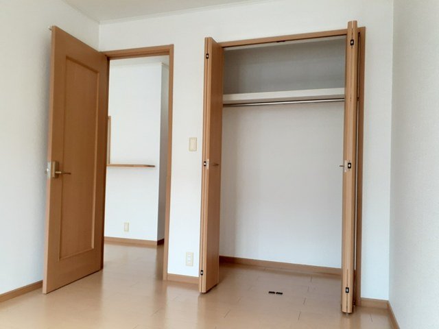 収納　たっぷりとした収納スペースです