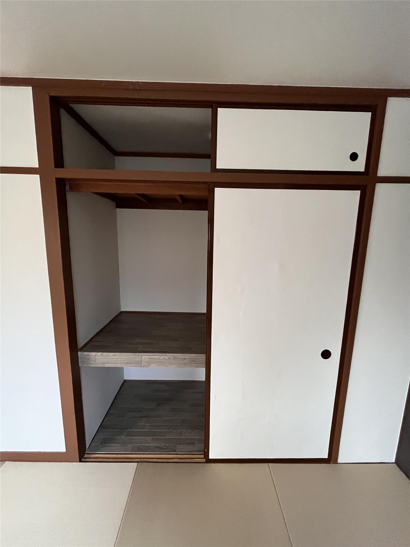 収納　写真は別部屋です。