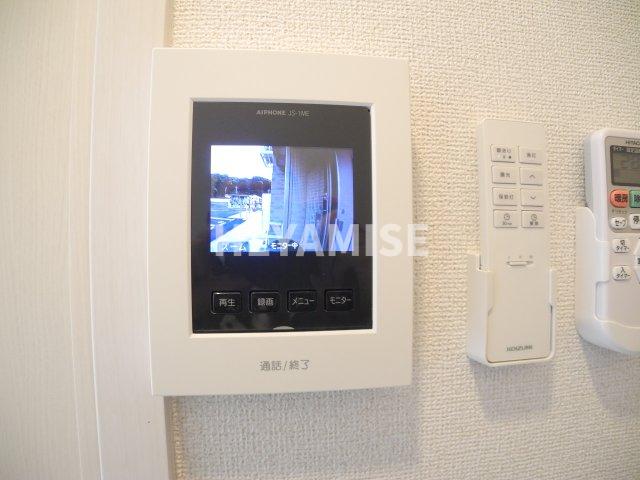 セキュリティ　※室内画像は別号室のもの