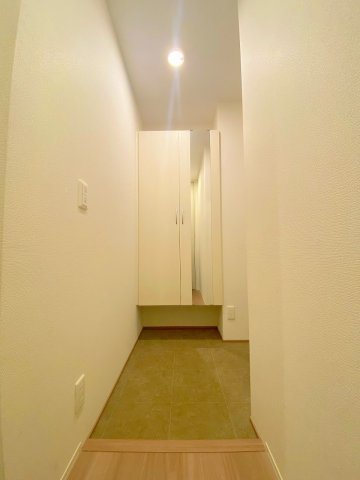 玄関　落ち着いた玄関です